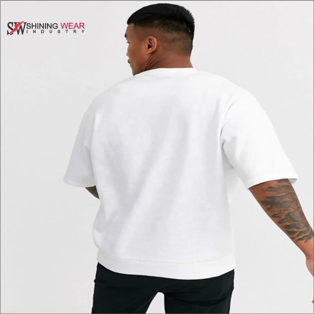 
High Quality Striped Short Sleeve Cotton Sweater Knitted T Shirts For Men 