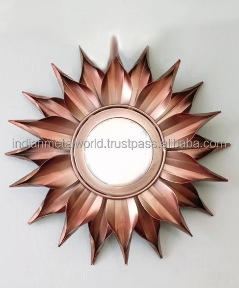 New Design Golden Metal Wall Hanging Sun Wall Art decoration For Living room Hot Sale 2021