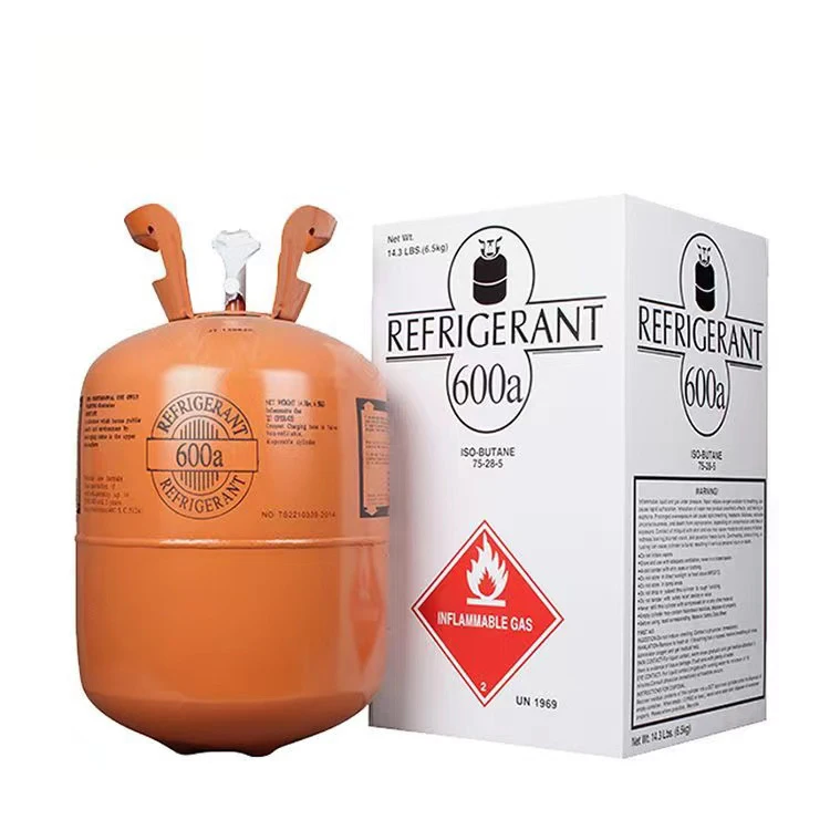 Factory Wholesale Refrigerant R600 Gas For Air Conditioning Cooling Gas R600a Price For Sale