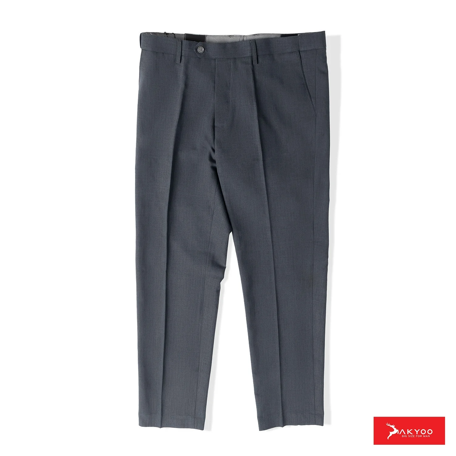 Men Khaki Trousers Official Wholesale 98% Cotton + 2% Spandex Regular Akyoo Brand Customized Packaging Vietnam Manufacturer