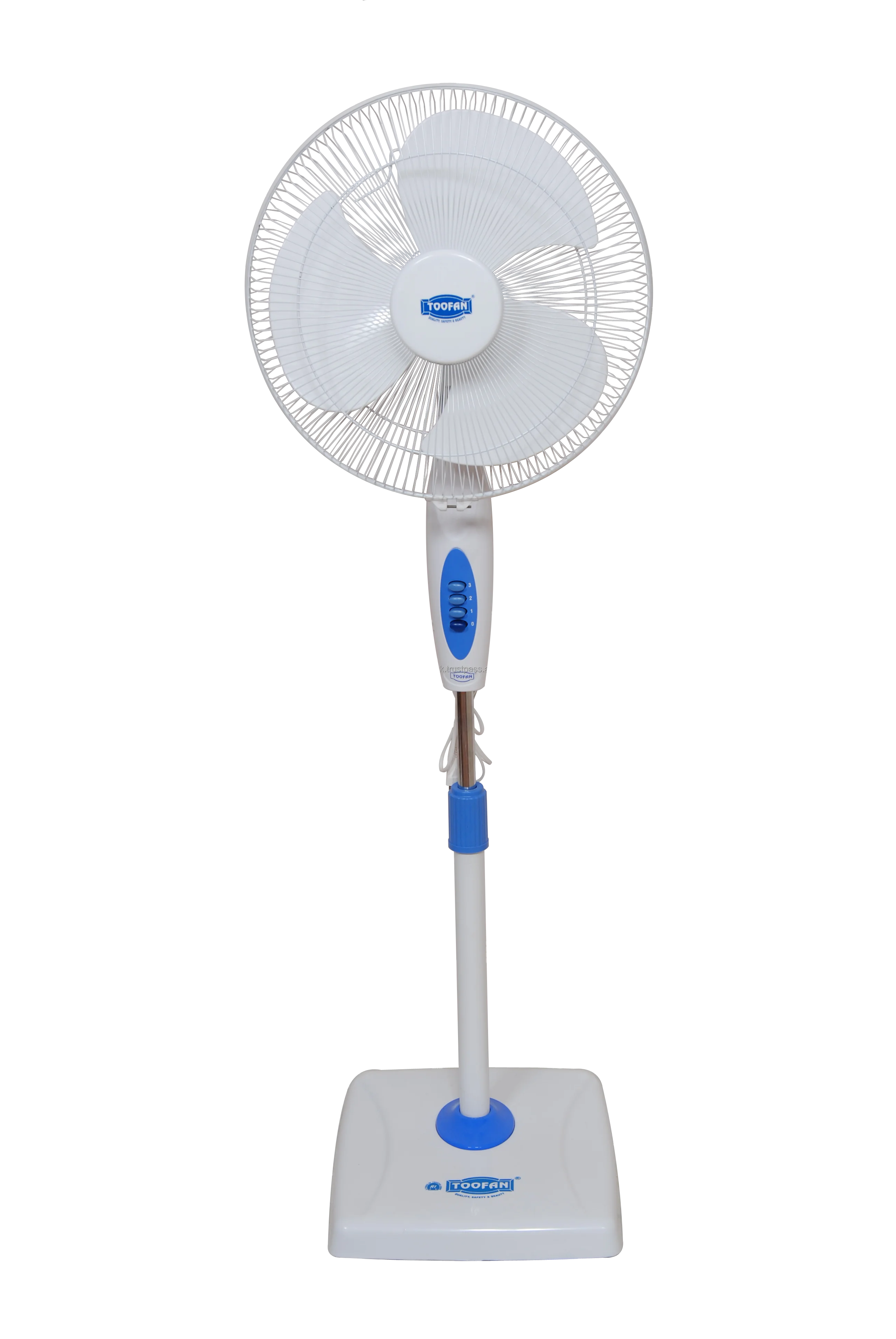 Easy Home Tower Mist Fan 29 Inches blade With Rotator Mist Air ICE Pedestal  3 Blades  Adjustable Air Flow