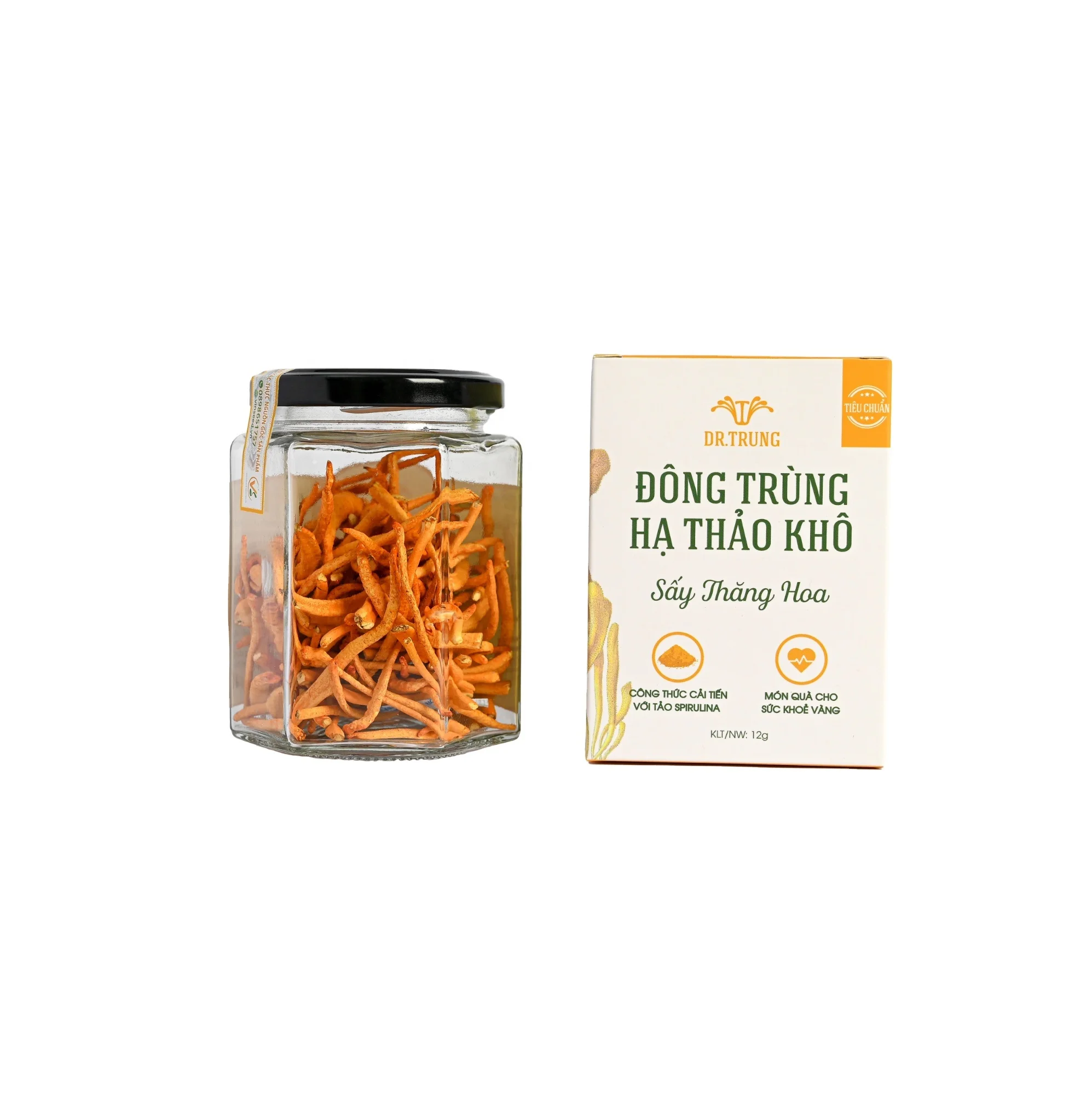 Cordyceps Militaris Mushroom Wholesale  Cool Storage Cordyceps For Food Iso 22000 2018 Customized Packaging Vietnam Manufacturer