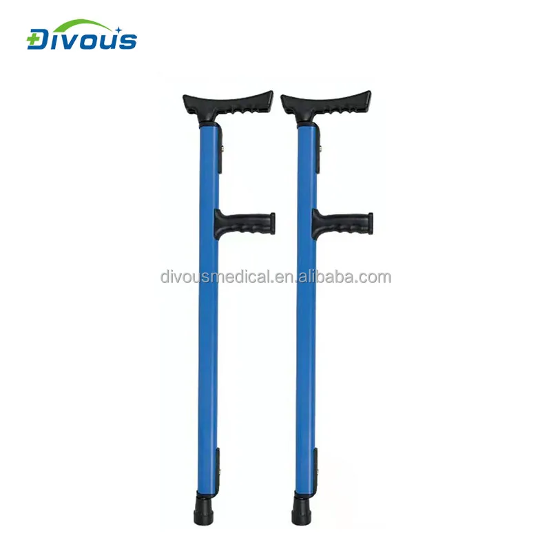 Outdoor Aluminum Alloy Walking Stick Adjustable Elderly Cane Hot selling Crutch Walker Persona Mayor Mobility Aid Disabled