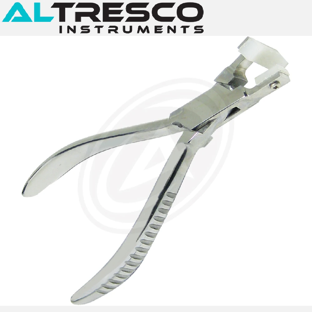 S.S. Ring Cutter  Stainless Steel Pliers type design and large key make this cutter very easy to use