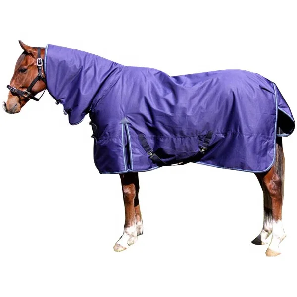 Horse Light weight Summer Protection Cover Fixed Neck Sheet Combo Fly Rug.