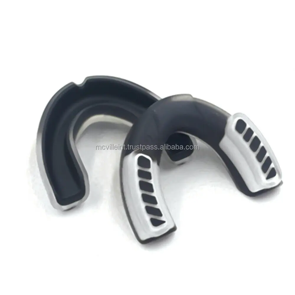 Sport Mouth Guard Teeth Protector Mouthguard Tooth Brace Basketball Rugby Boxing Karate Appliance Trainer With Box