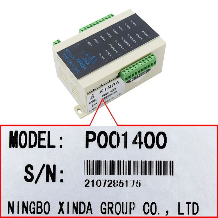 Контроллер двери лифта P001400 используемый для запасных частей ступенчатого