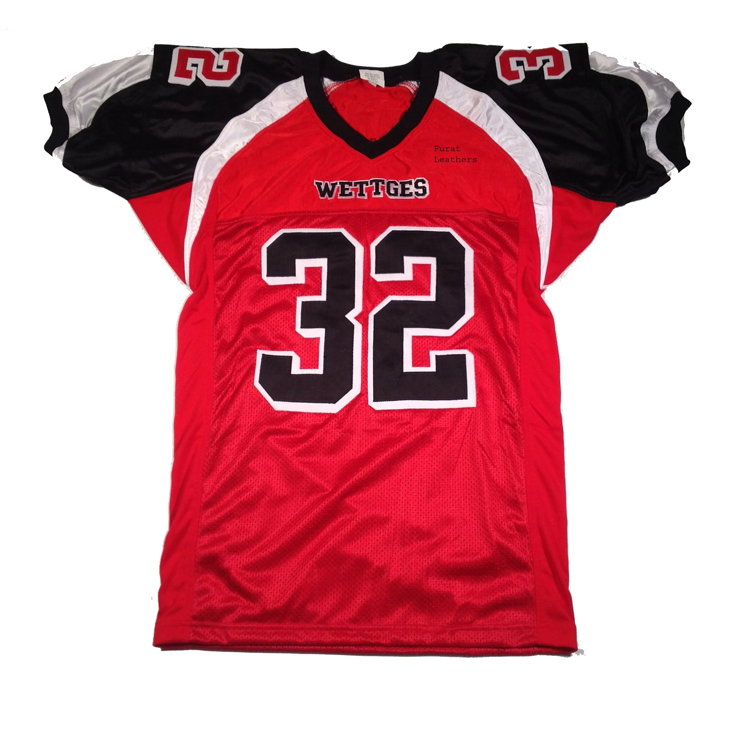 Customize Custom Bobcats Sublimated American Football Jersey Stitched Embroidery Football Shirt American Football Jersey