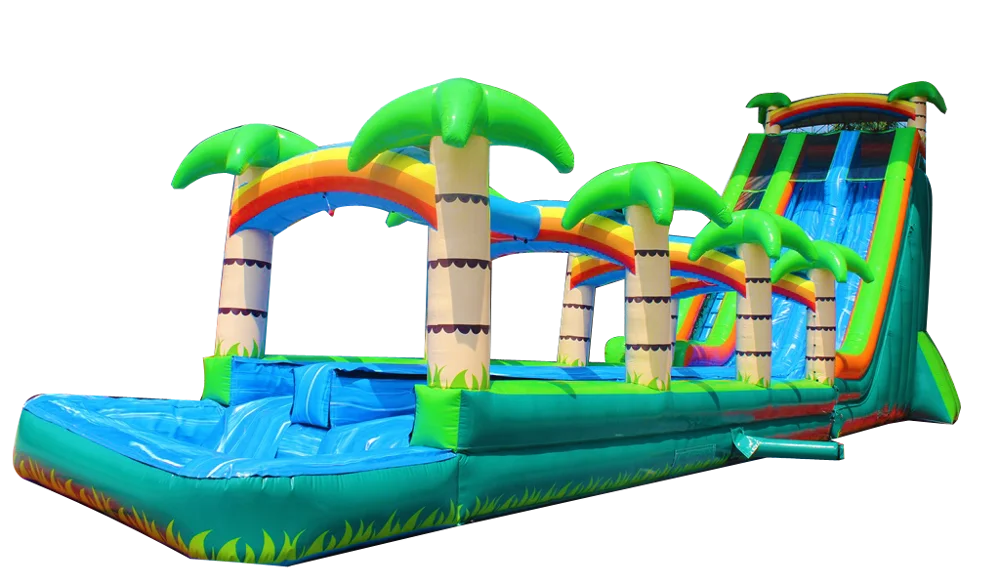 jungle theme inflatable water slide  and  slip  for children inflatable water slides for sale