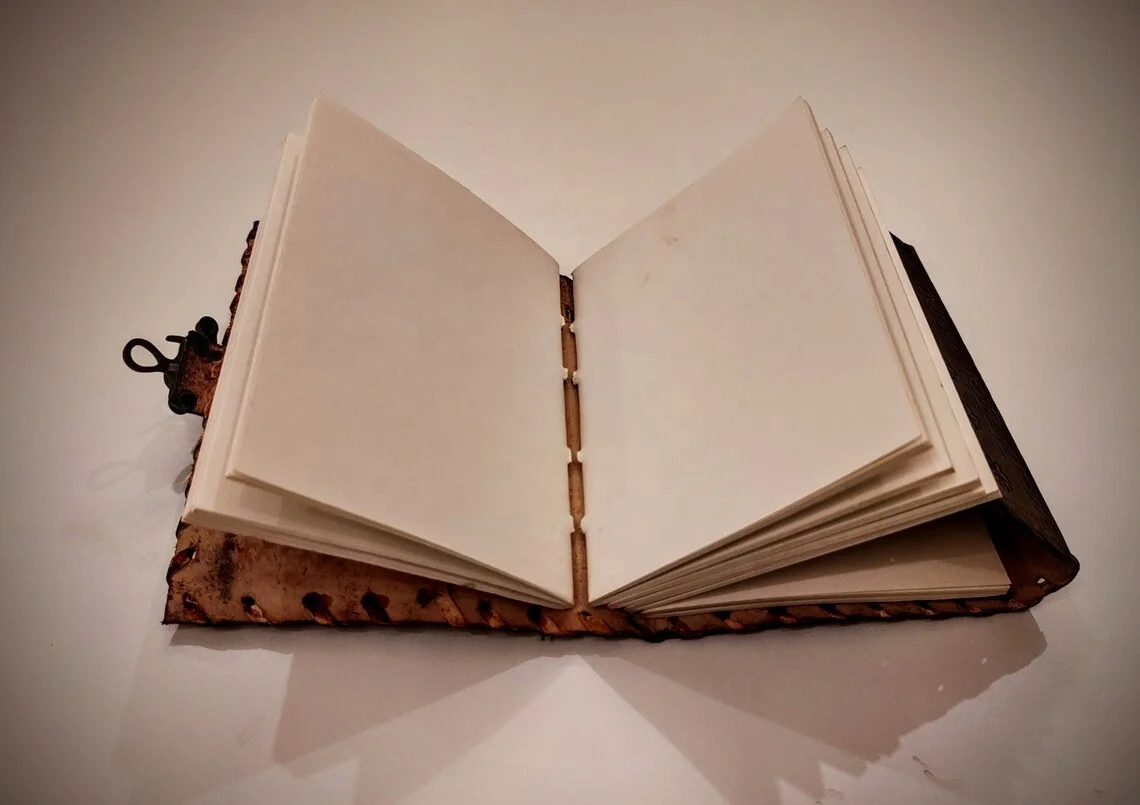 Celtic Design Fighting Griffin Genuine Leather Journal Handmade A5/A4/A6 Sketchbook with Hardcover School Office Great Him Her