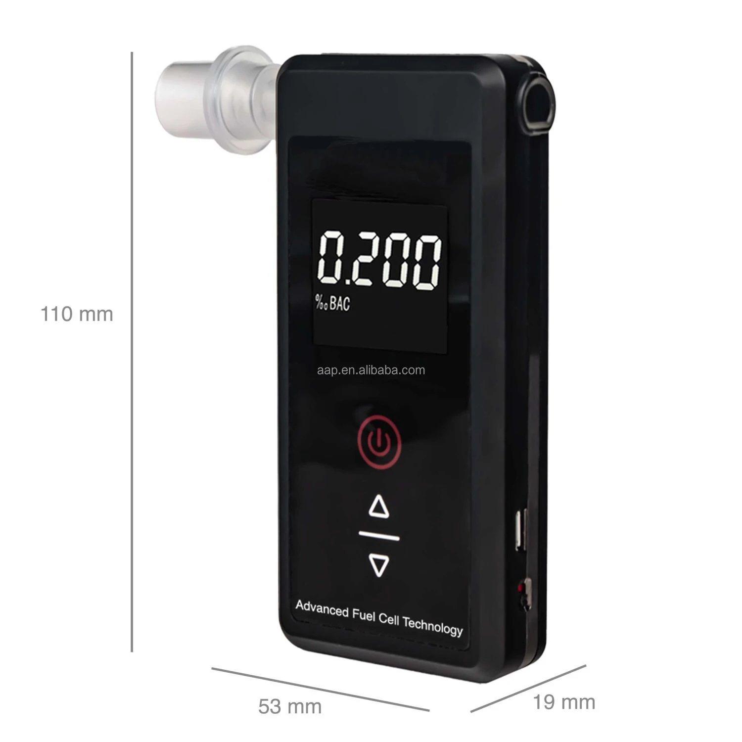 OEM and ODM Unique Digital Breath Alcohol Tester Breathalyzer with LCD Display breathalyser alcohol checker