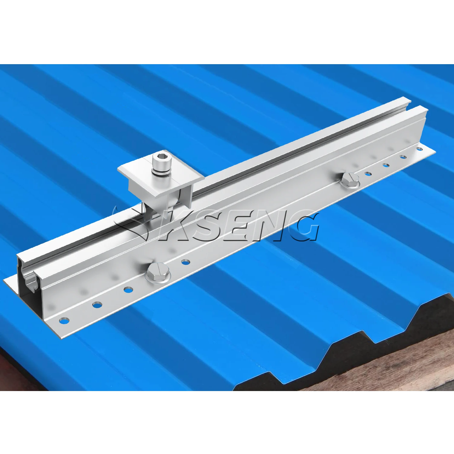 Wholesale Solar Mini Rail Solar Panel Roof Mounting Brackets Aluminum Solar Rail Mounting