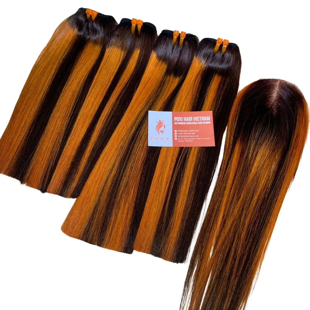 Super Double Drawn Vietnamese Virgin Human Hair,12A Grade Bone Straight Vietnam Human Hair Extension, Bundle Raw Vietnamese Hair