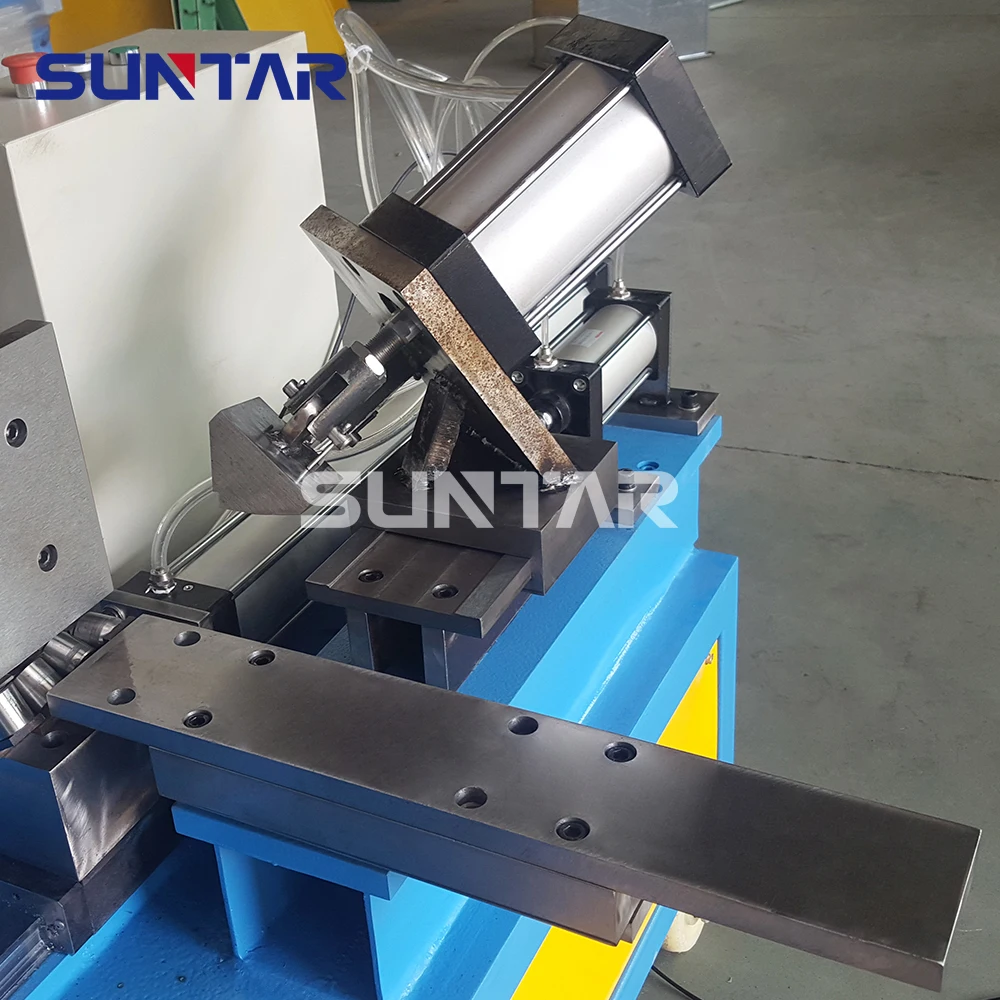 Air duct seam close  machine pneumatic zipper lock seaming machine