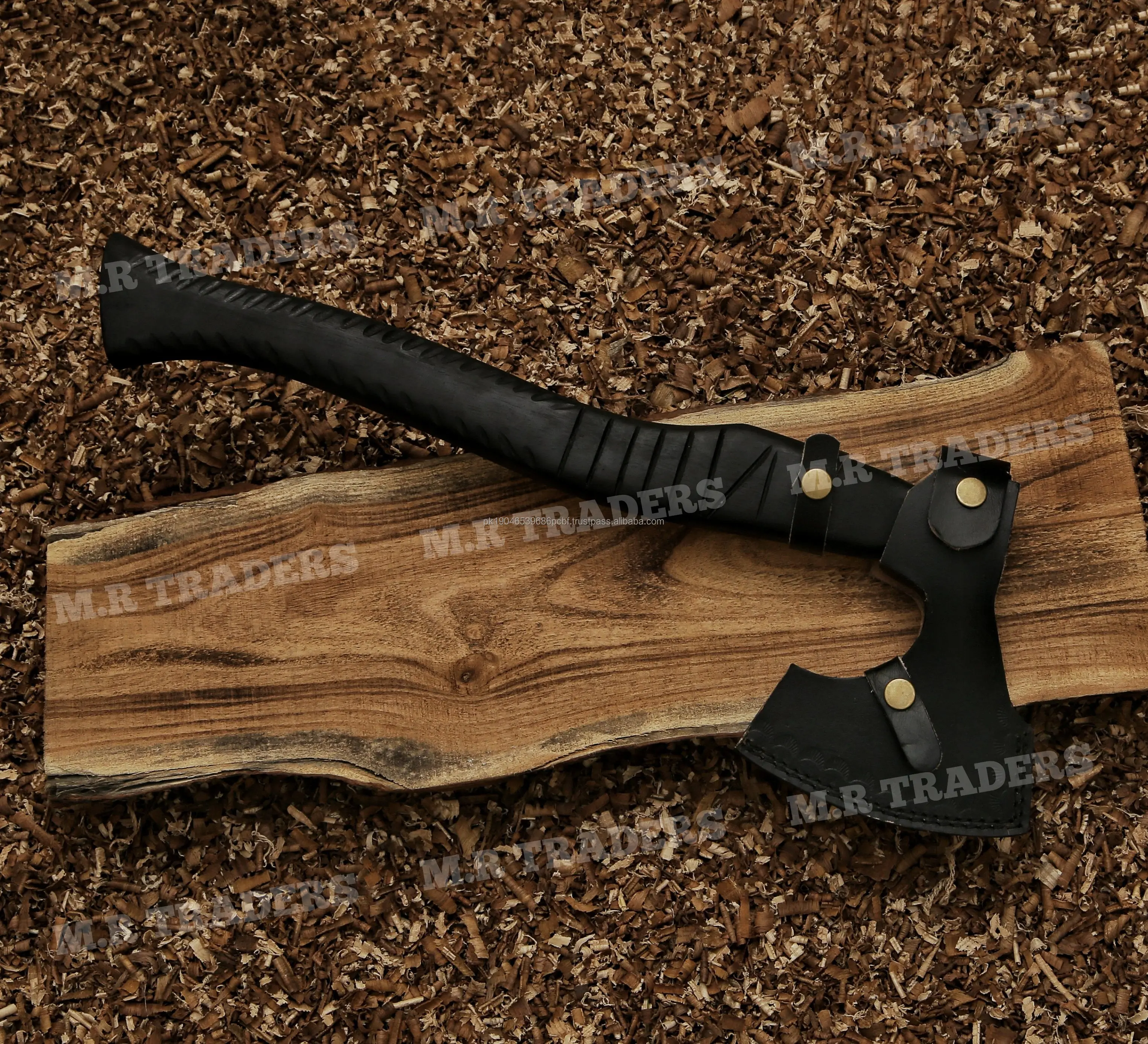 Custom Designed Forged Carbon Steel Viking Axe Functional Tomahawk with Sheath for Outdoor & Camping Real Hatchet Splitting Sale