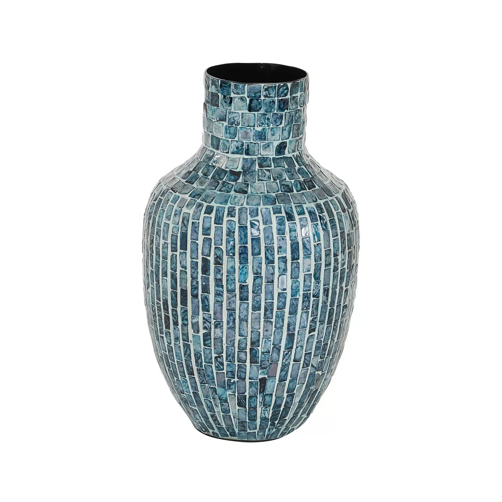 Перламутровая раковина, Цветочный декор, мозаика ручной работы, трещины, ваза, роскошный центральный кусок, банка ремесленников, вьетнамская уникальная ваза