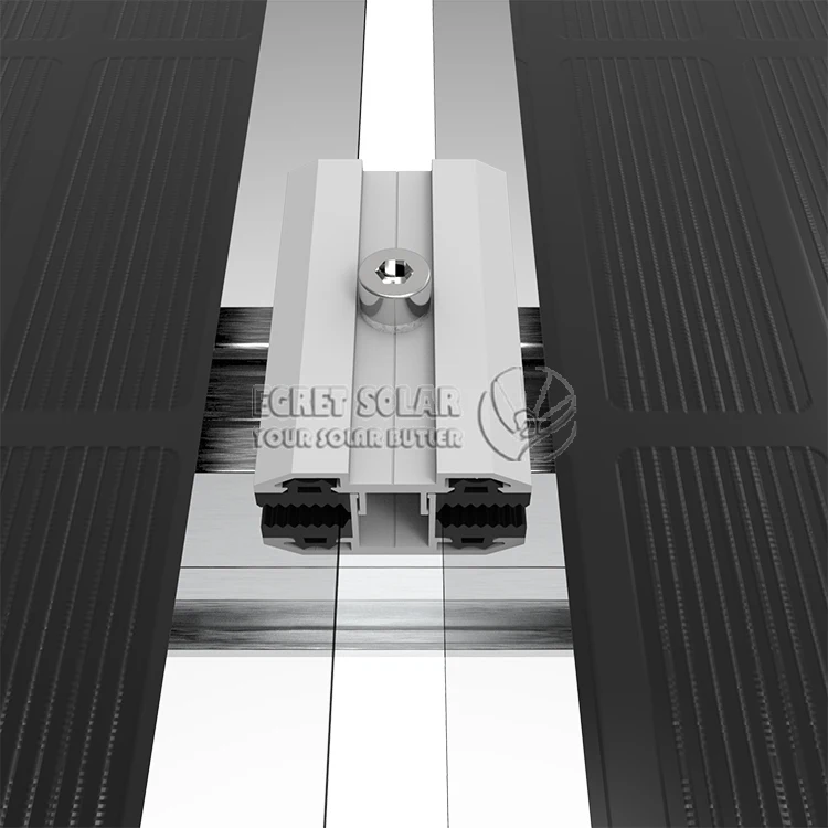 Factory price Manufacturer Supplier thin film solar clamp thin film mid clamp