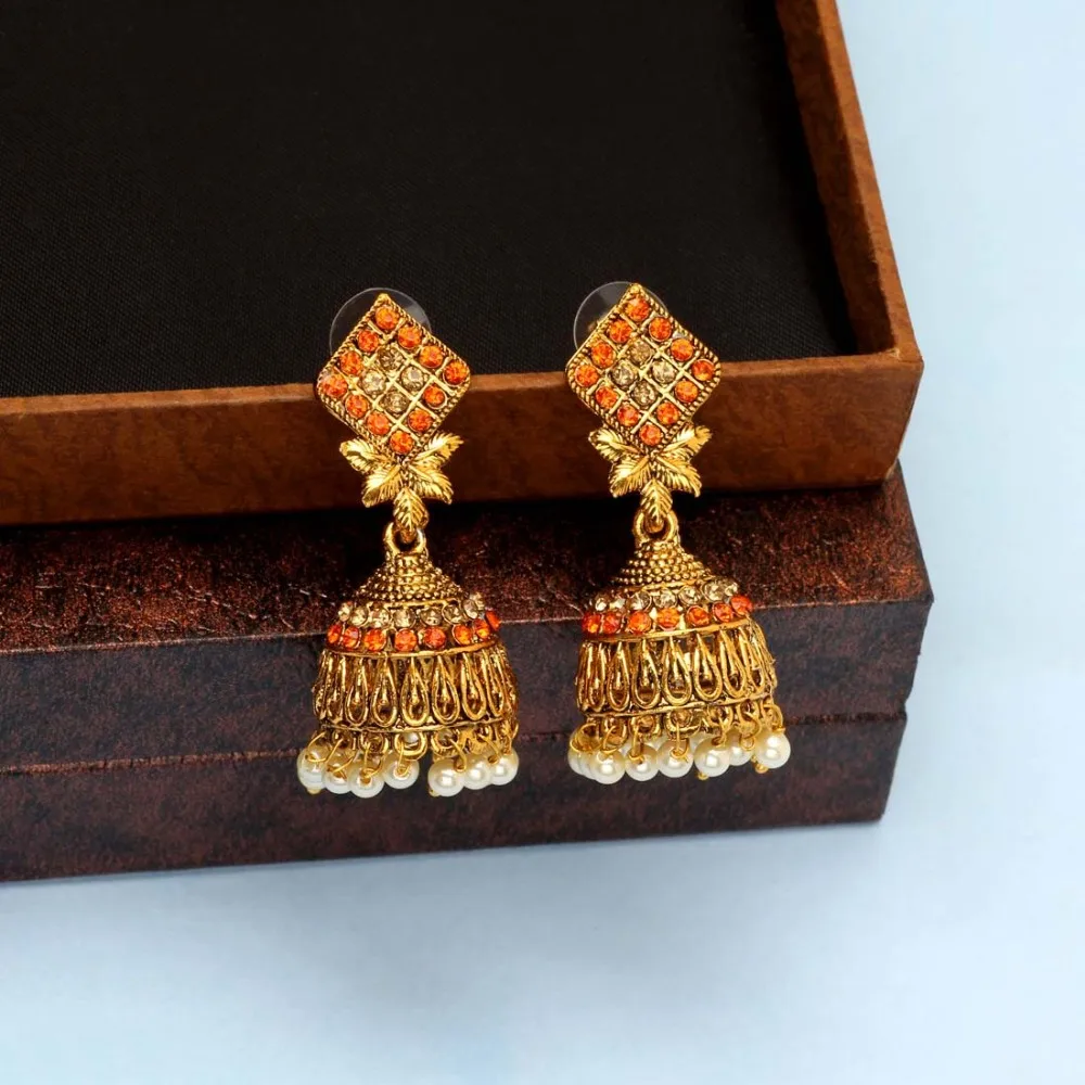 Trendy Traditional Indian touch kUNDAN EARRINGS  latest trendy designer  With Wholesale Prices For  Girls And Women 2023
