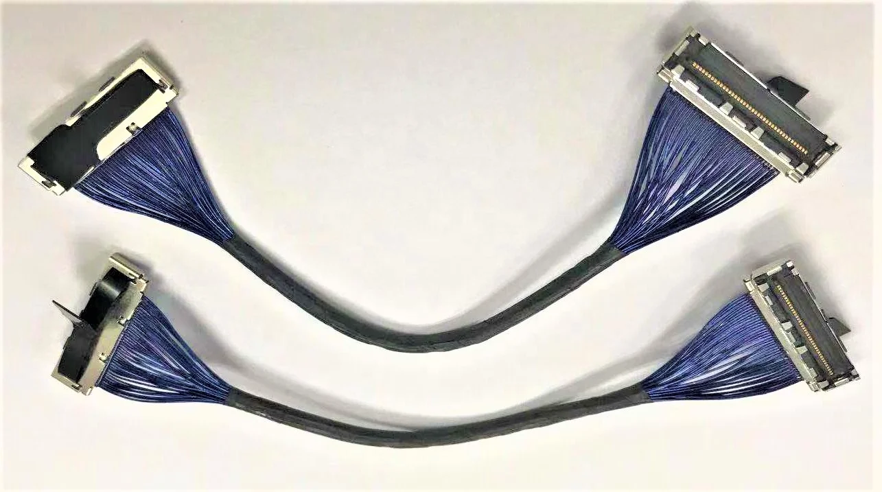 Высокочастотный дисплей нано Лента обмотки 40P 115 мм UL1354 коаксиальный кабель