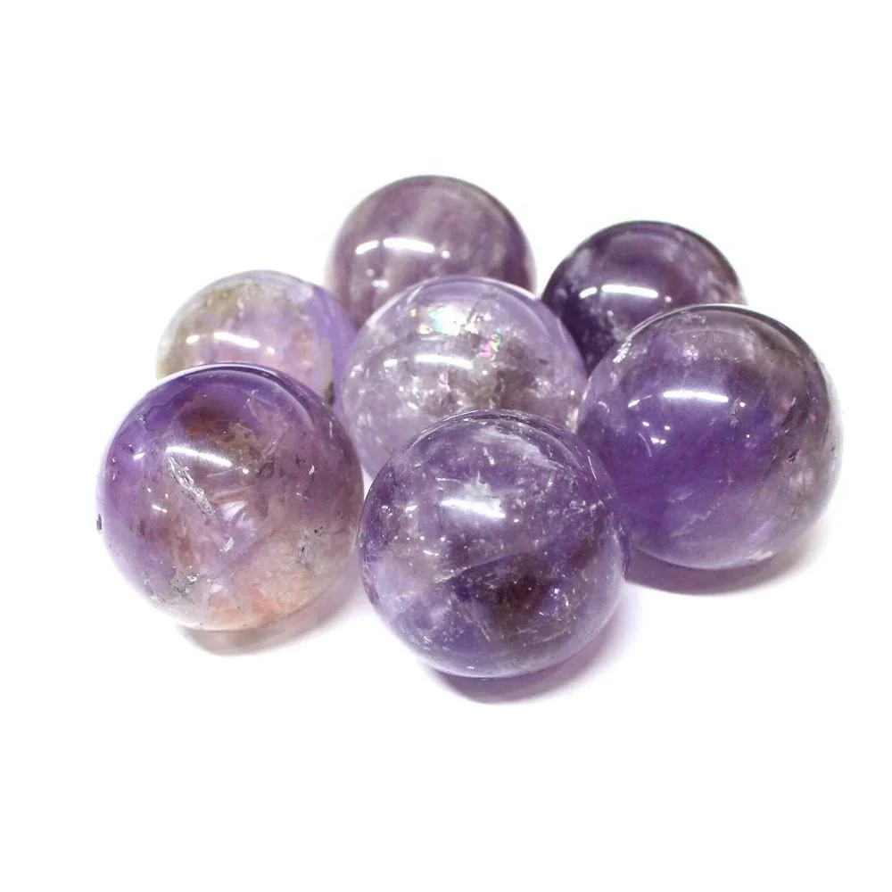 Premium quality Beautiful Feng Shui Love Theme Amethyst Sphere Ball Buy Online From Orgone Export