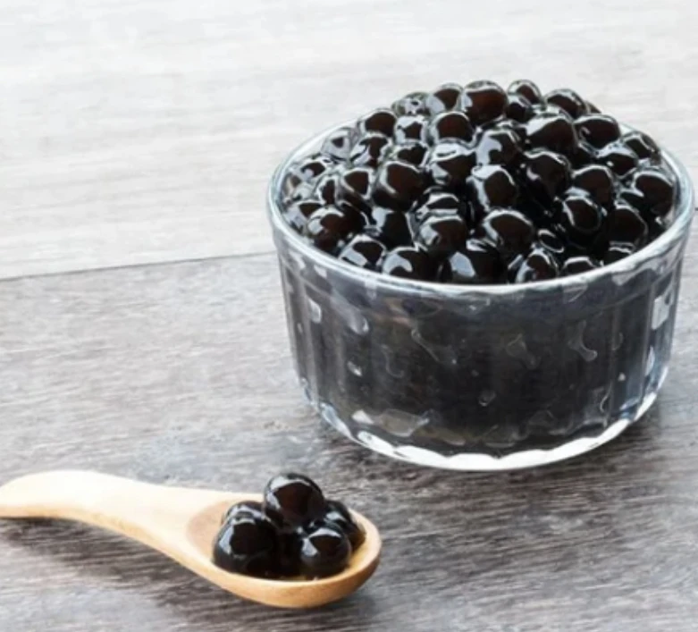 Taiwan Made Brown Sugar Boba Pearl Milk Tea Instant Boba Tapioca for Bubble Tea