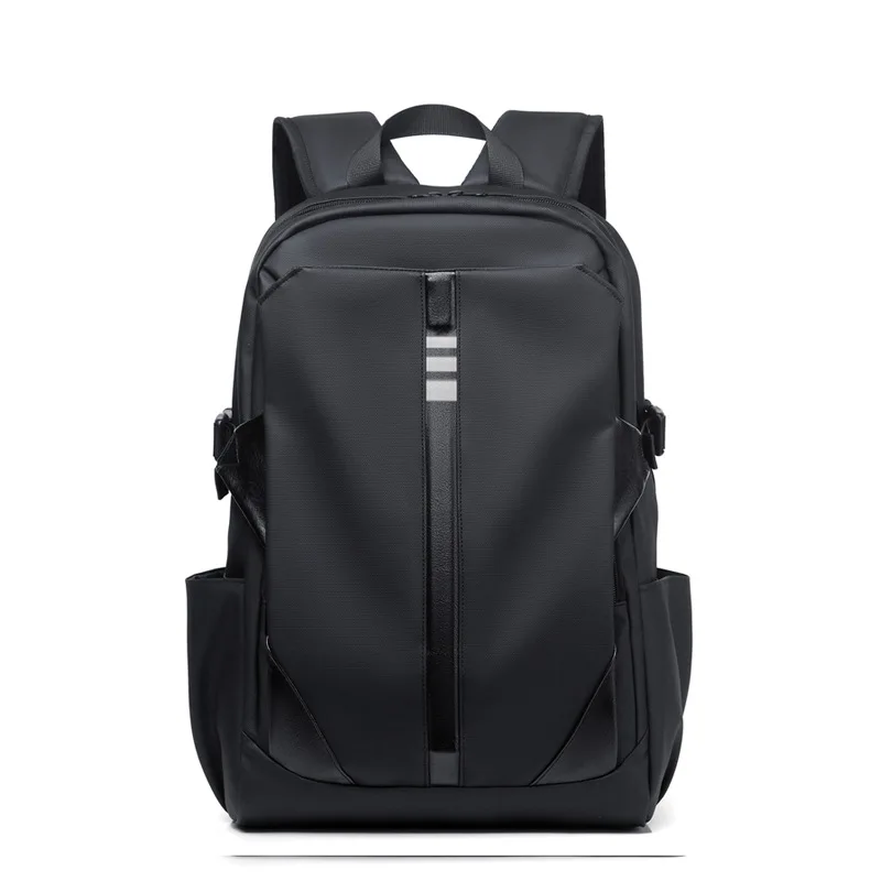 New large capacity leisure backpack solid color all-match travel backpack student schoolbag