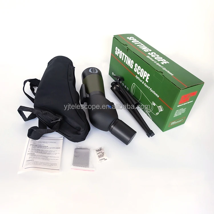 Маленький телескоп с треногой AAA, 20-60x80, точечная труба, бинокулярный телескоп для наблюдения за птицами.