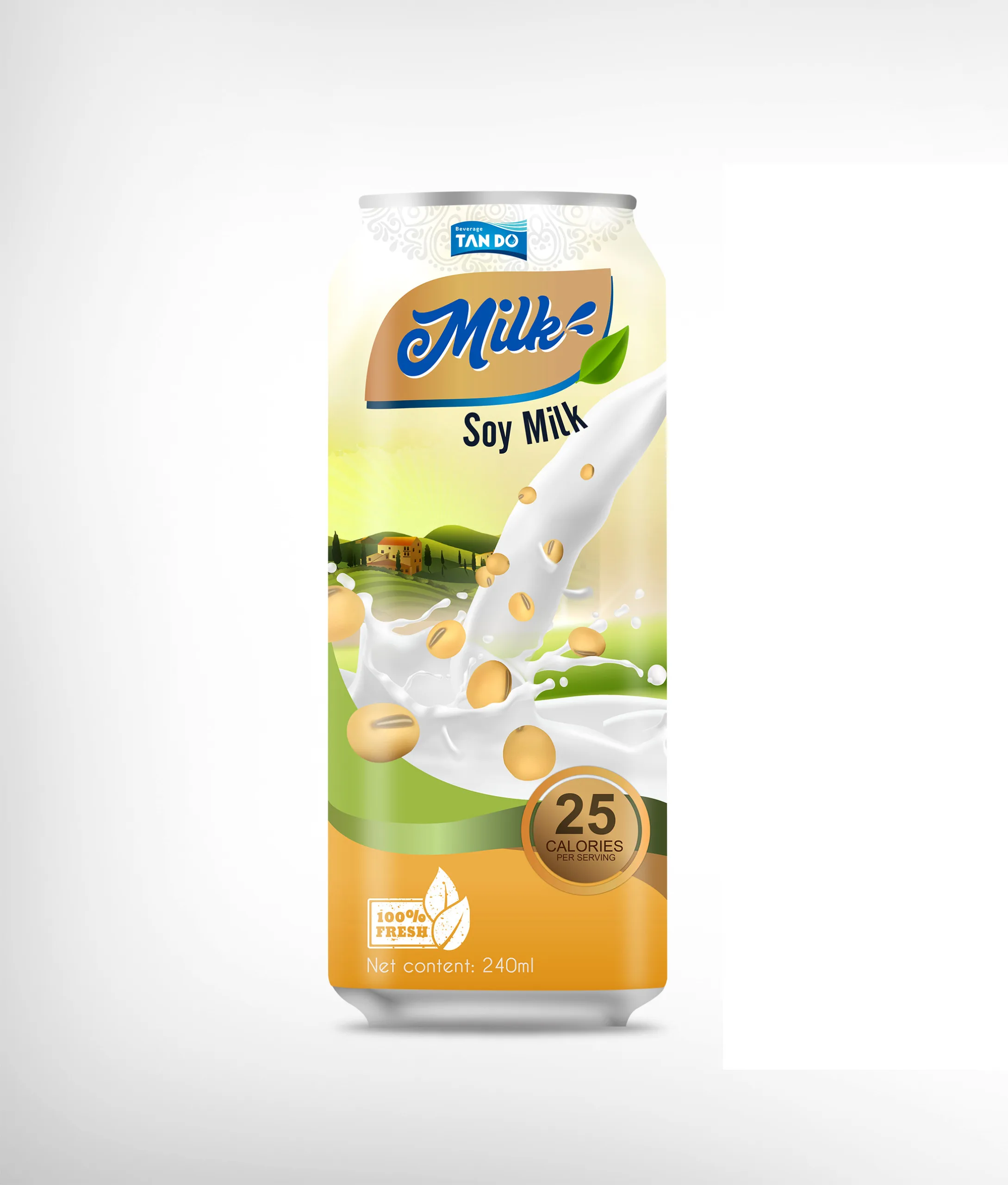 High quality Almond Milk wholesale from Tan Do- free samples- Nut Milk can or bottle- Free Sample - Free Design -