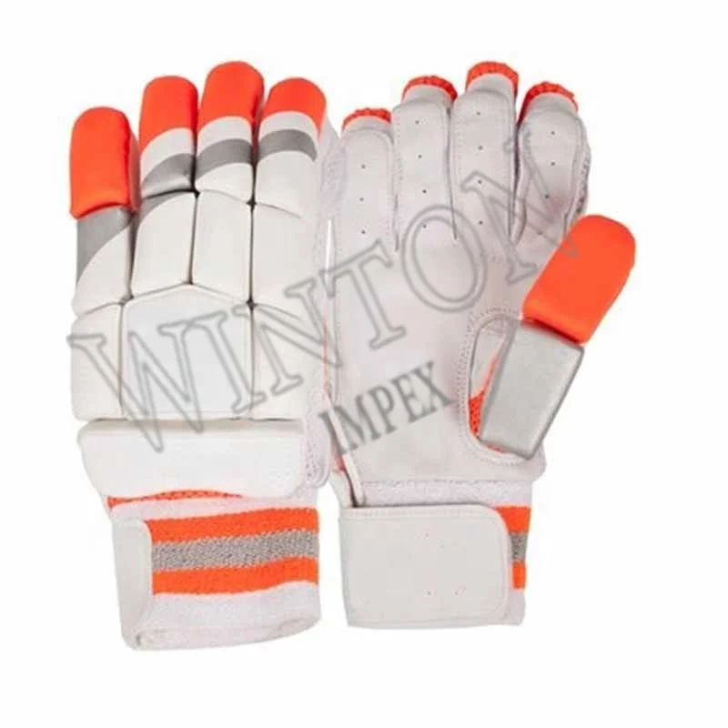 2021 OEM New Secure Best Players Edition Cricket Batting Gloves With Fully Protection, Pittard Leather Palm And Finger Saver