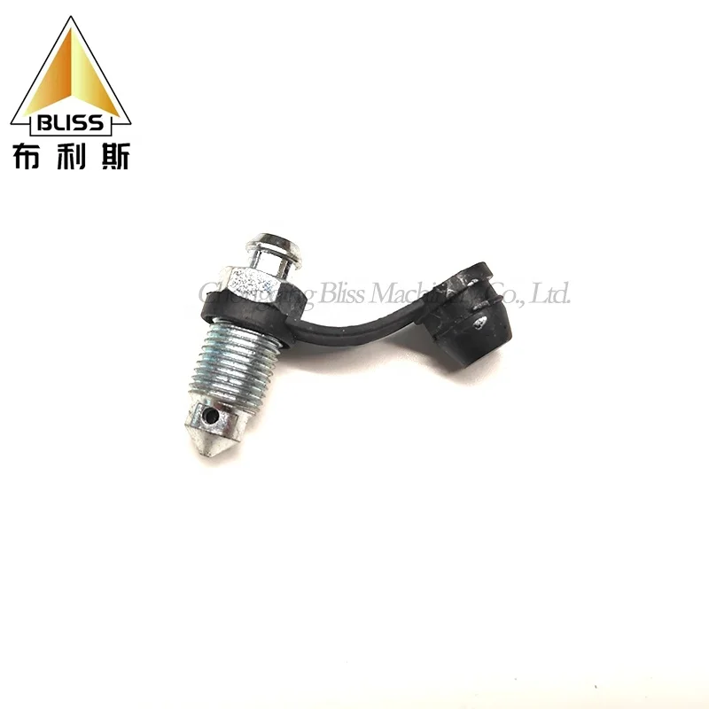 Bliss Auto Part Universal GTR6 Brake Caliper Piston Brake Calipers 6 Pistons Kit Grease Nipple Oil