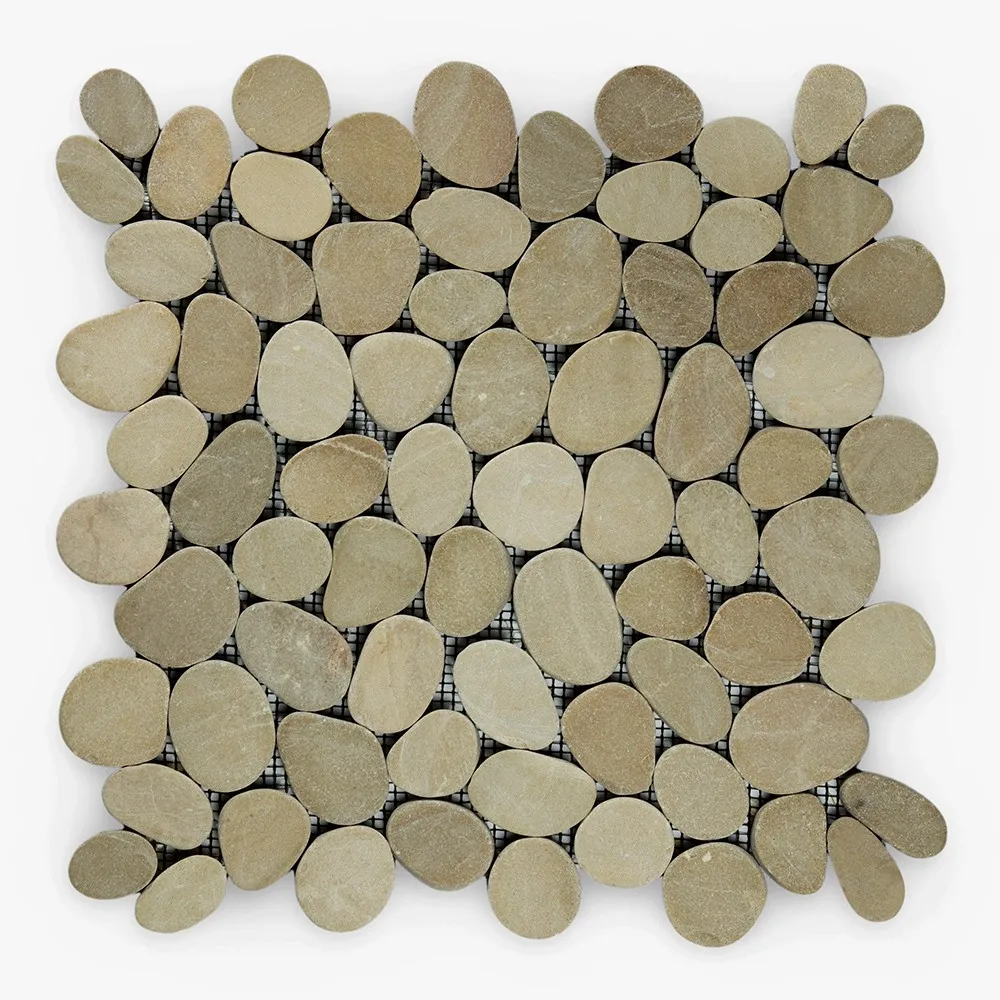 Natural White Pebbles Mosaic Stone Garden Products BEST QUALITY