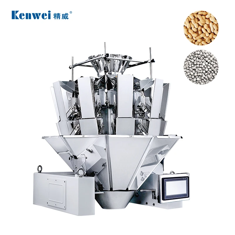 Advanced multihead weigher scale customization for weighing snack food candy seeds dried fruits