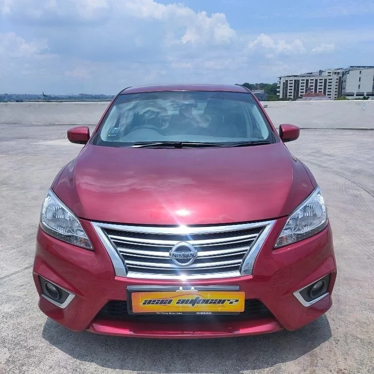 NISSAN SYLPHY седан с автомобильным бесключевым и выдвижным боковым зеркалом, задний внутренний aircon с использованием бензина