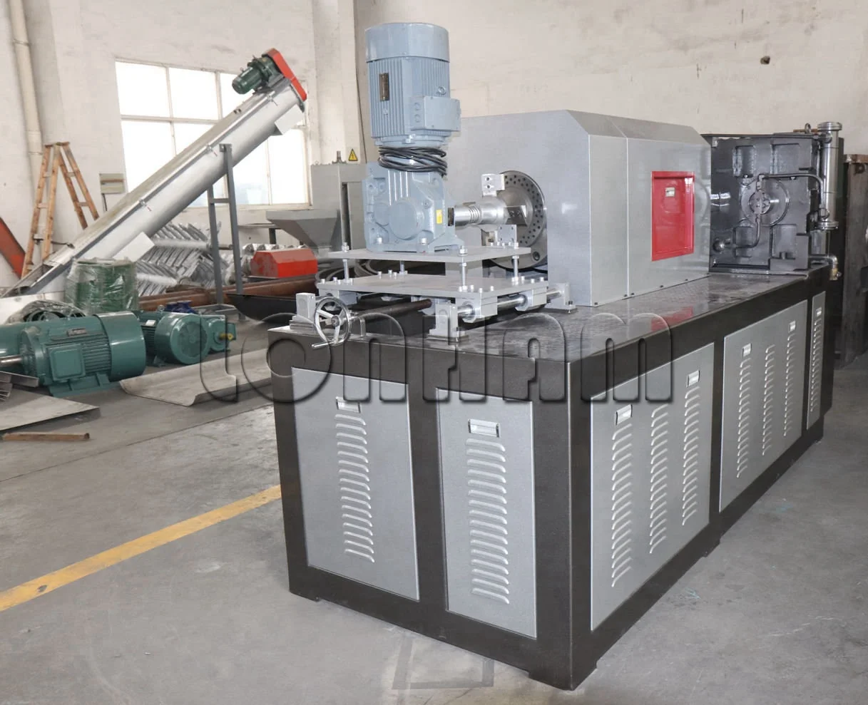 Wet PP PE LDPE HDPE LLDPE Film Squeezing Drying Pellets Making Machine