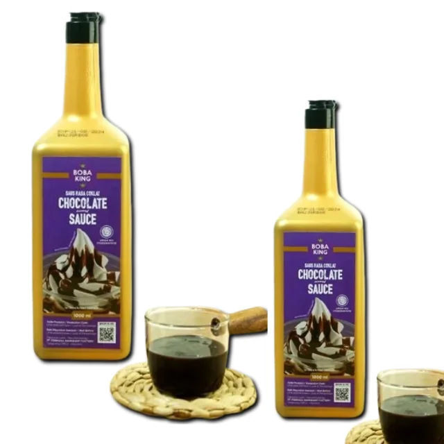 Product with an affordable price chocolate sauce tastes sweet and delicious as an additional sauce or topping for food