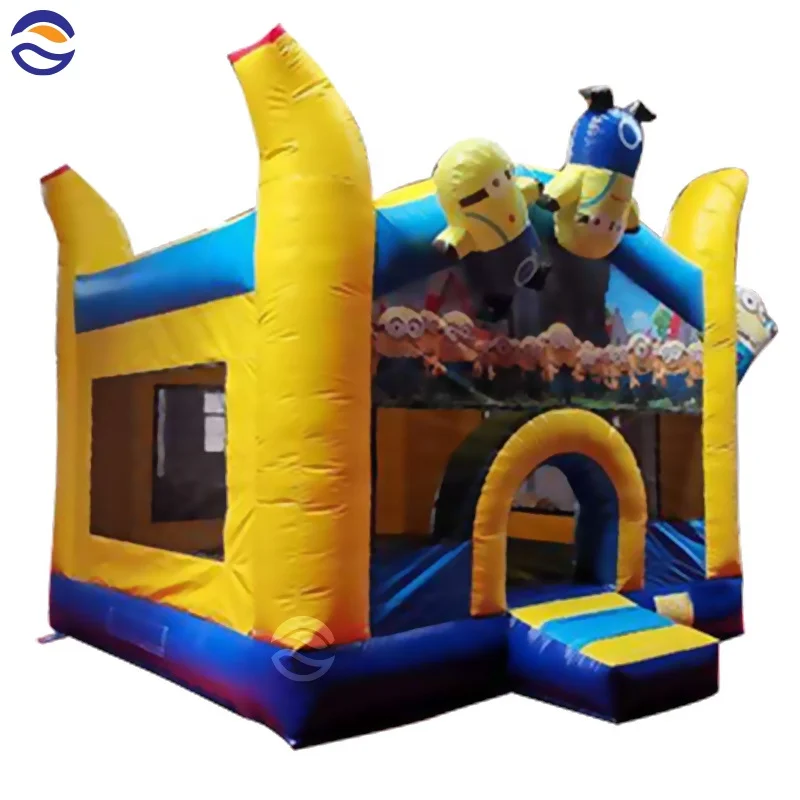 Minion Castle Inflatable Bounce House Bouncer Inflatable Castle For Kids