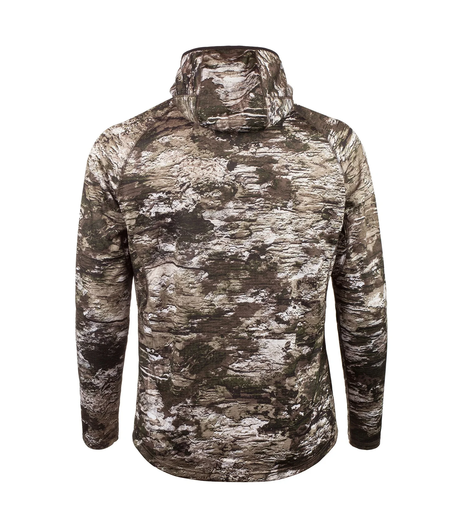 Exclusive Men Removeable Mask 1/2 Zipper Hoodie Rain Outdoor Breathable Camouflage Fishing Custom Anorak Hunting Jacket