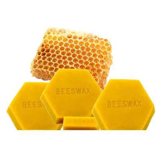 Beeswax Hydrocarbon below 18% 100% natural & Pure Candle Cosmetic Slab Yellow For Sale