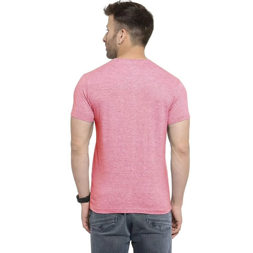 Wholesale 95%Cotton 5%Spandex Short Sleeve Good Quality Slim Fit Black Blank T Shirt Mens With Custom Logo