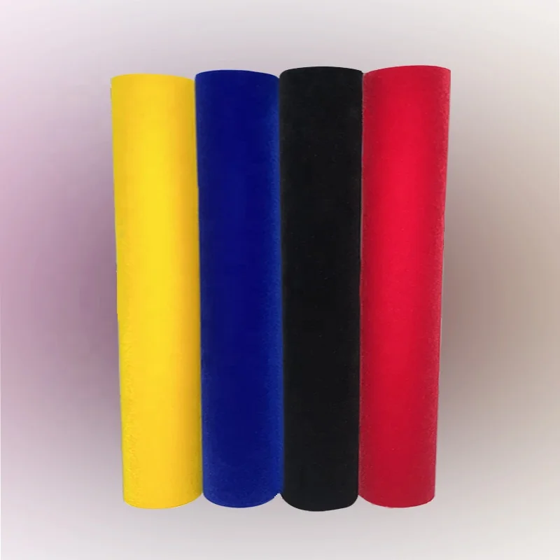 Wholesales Flock Heat Transfer Vinyl Film Sheet for Laser-Cutting for Clothing and Printing
