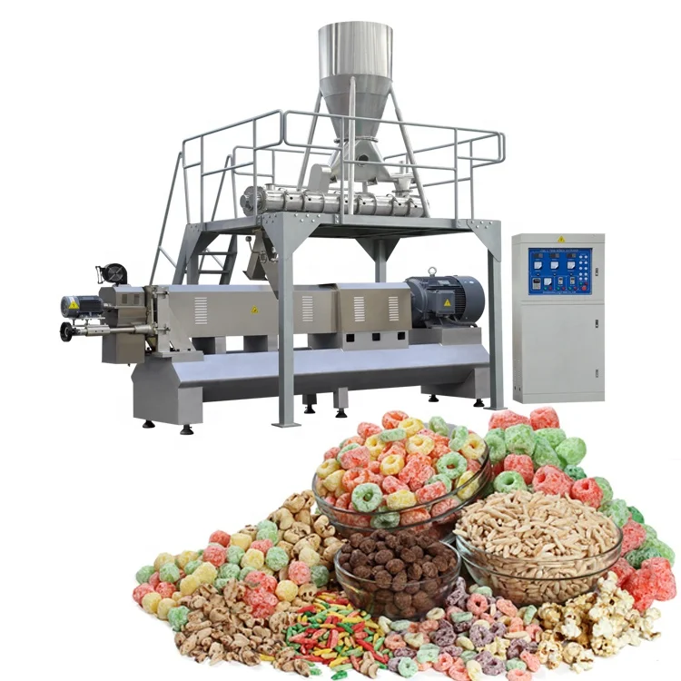 Машина для изготовления кукурузных хлопьев/машина закусок из хлопьев на