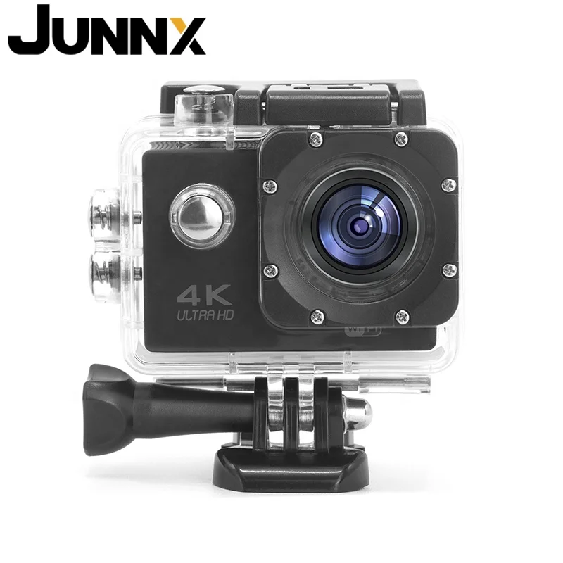 Junnx G3 Action camera waterproof 4K 60FPS 8M HD LCD WiFi Waterproof