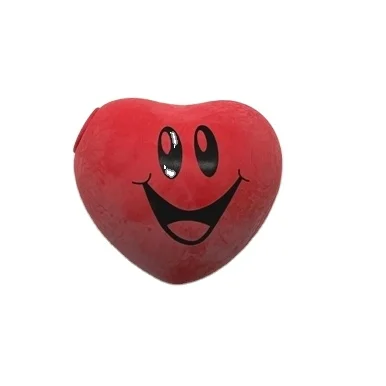 Novelty Squeeze Heart Shape Smiling Heart with Maltose inside Toy for Children