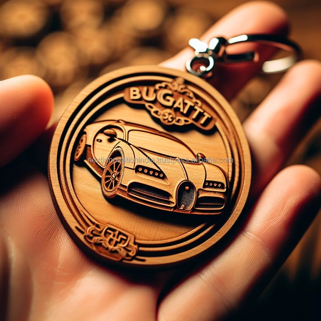Distinctive Buggati Keychains  Personalized Perfection for Your Brand