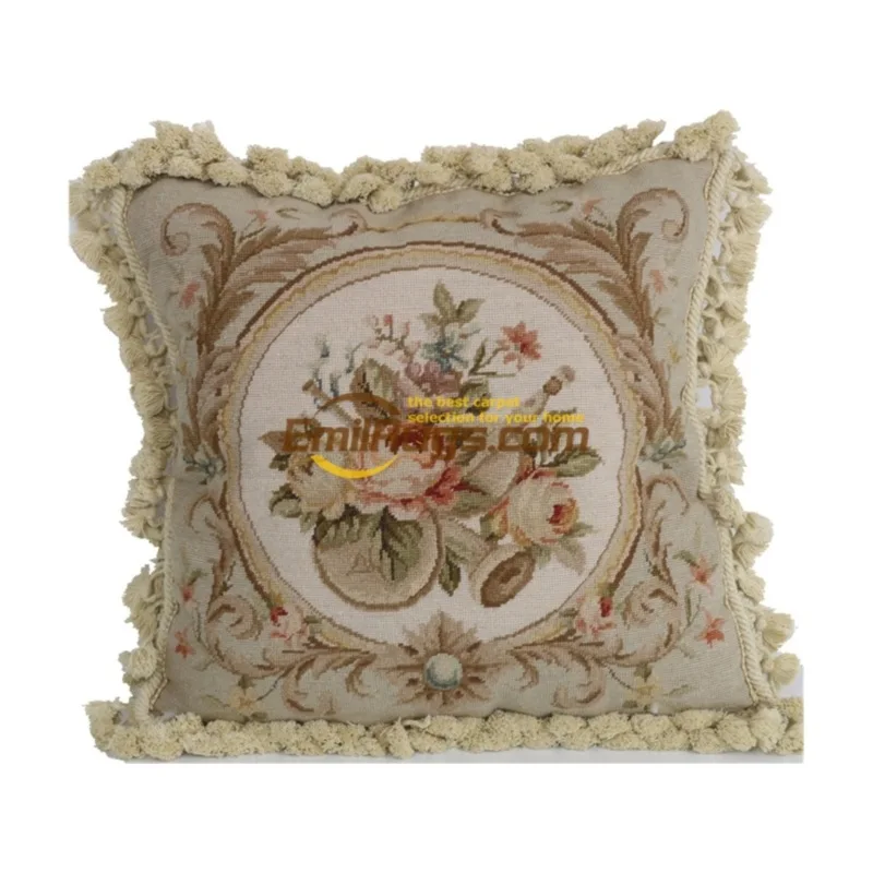 Подушка из кашемира с вышивкой этническая плетеная вышивка крестом коллекция ткани в американском стиле рококо для спальни