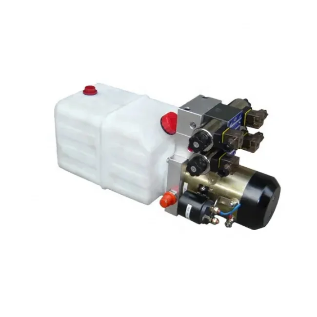 Compact Small Mini Electric 1 2 3 HP 12V 24V DC HPU Hydraulic Power Pack Unit