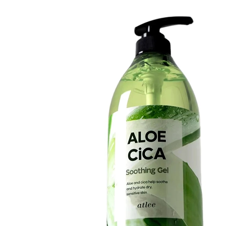 Корейский косметический продукт для ухода за кожей atlee aloe cica успокаивающий гель