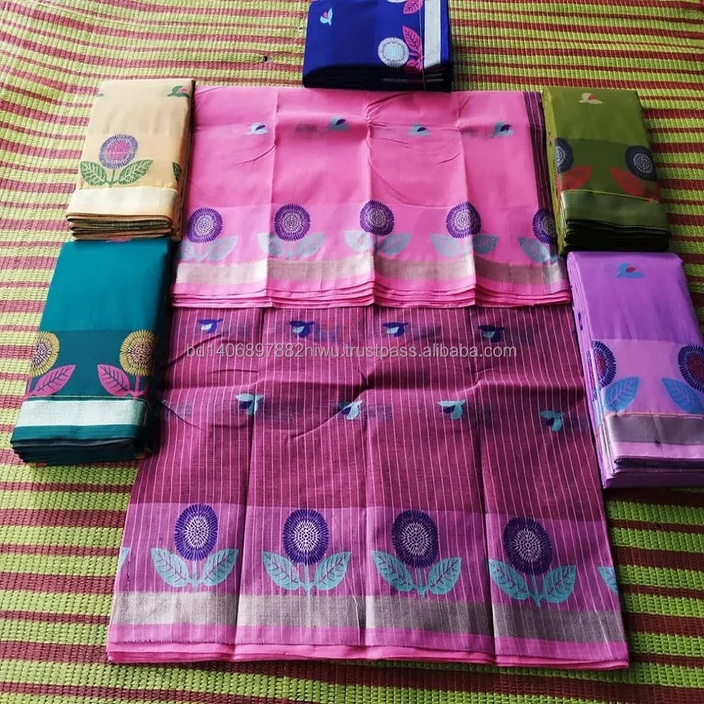 Beautiful Pure Heavy and Good Quality Weaving Saree For Party Wear Top Quality Women Saree Supplier From Bangladesh