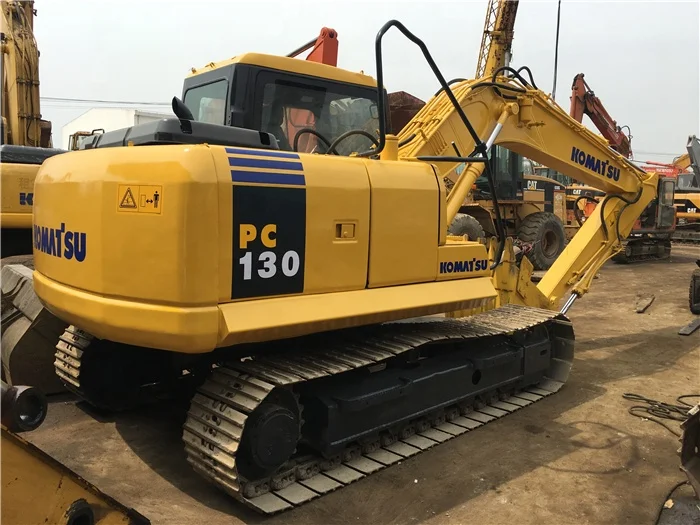 13 ton Used  high-performance Komatsu 130-7  excavator cheap for sale in Shanghai pc 220/200/300/350