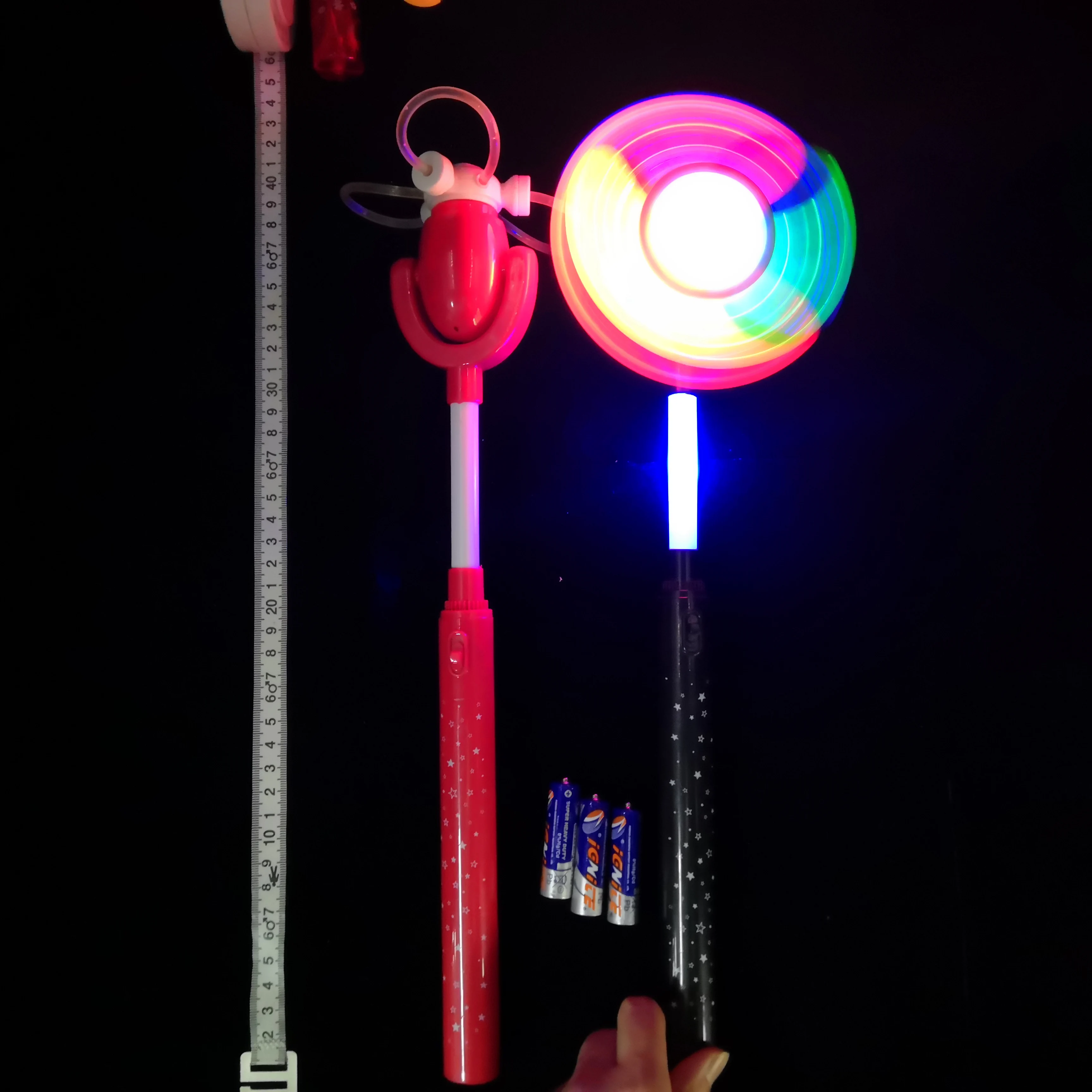 Wholesale Lights Up Windmill Toy LED Flashing Lights Windmill led wand toys for kids